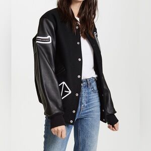 Opening Ceremony Classic Oversized Bomber Varsity Jacket - Unisex